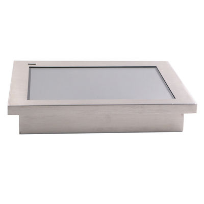 Prenda impermeable de acero inoxidable IP65 de la PC del panel del marco Fanless de 1.5m m