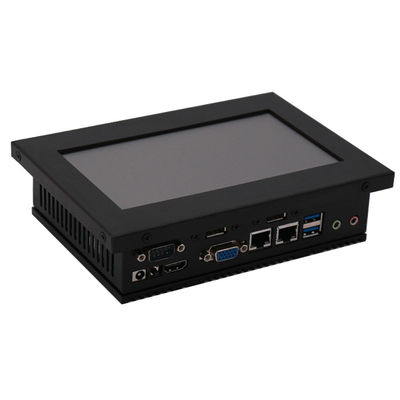 VESA Mount Rugged Industrial Pc, Fanless todo en una caja metálica