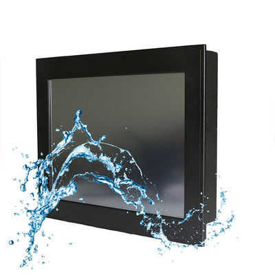 Resolución integrada resistente de la PC 1024*768 del panel táctil IP65