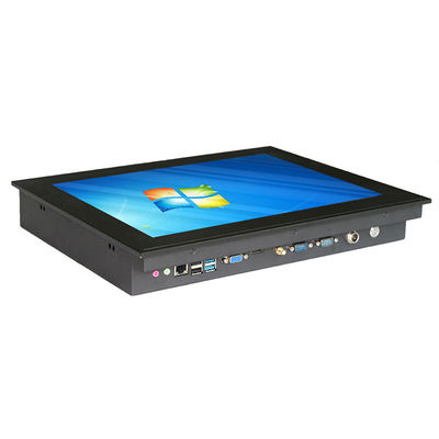 Soporte integrado PC de aluminio del panel de 3m m Front Bezel I7