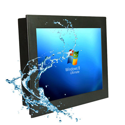 Soporte integrado PC de aluminio del panel de 3m m Front Bezel I7