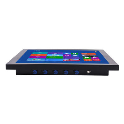 PC de acero inoxidable del panel del 16:9 de 19 pulgadas para la gasolinera