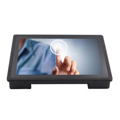 Recinto rugoso del monitor de la pantalla táctil de 17 pulgadas