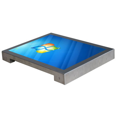 acero inoxidable del monitor de la pantalla de 1.5m m IP66 CapacitiveTouch