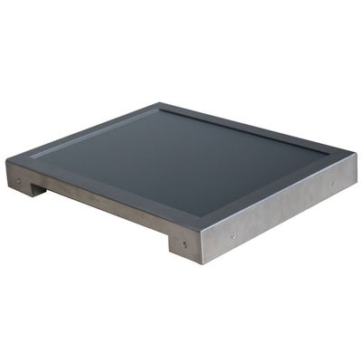 Acero inoxidable impermeable del monitor LCD 1.5m m del frente IP66