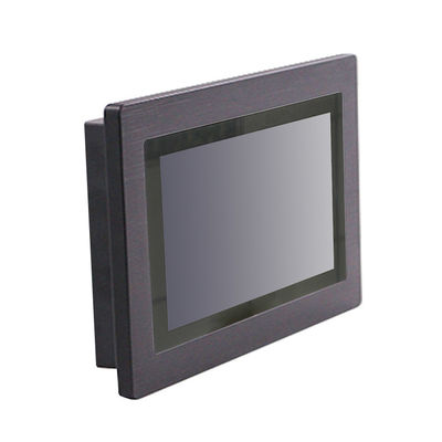 PC 1024*600 del panel táctil de VESA Mount RJ45 Android del vehículo