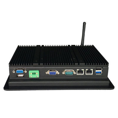 Enfriamiento Fanless de 8inch Linux de la PC rugosa del panel táctil