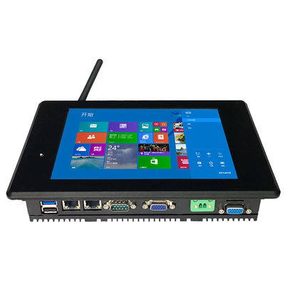 Enfriamiento Fanless de 8inch Linux de la PC rugosa del panel táctil