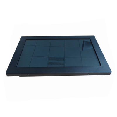 Temperatura de trabajo industrial de la PC -20-70C del panel táctil de DC 12V LCD