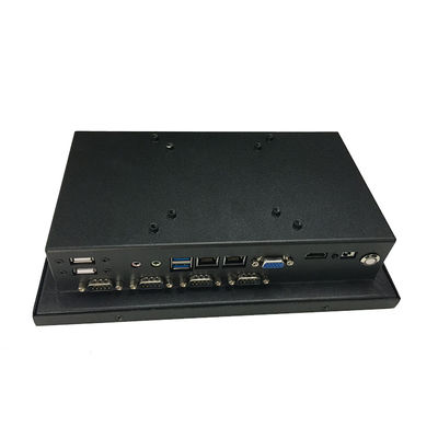 2xRj45 todo en uno industrial, caja metálica de la PC del panel 4xRS232 10