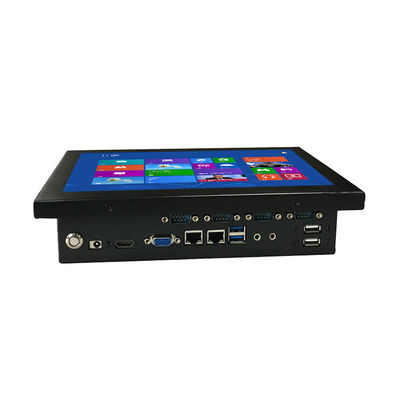 2xRj45 todo en uno industrial, caja metálica de la PC del panel 4xRS232 10