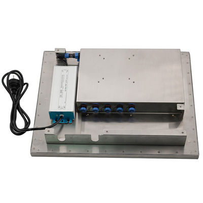 Acero inoxidable impermeable Fanless de la PC 1.5m m del panel de RoHS
