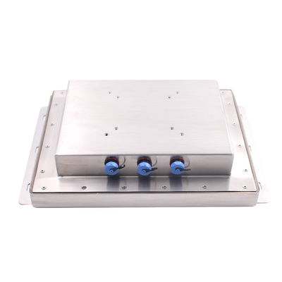 Acero inoxidable de la PC 1.5m m del panel táctil de IP67 Android