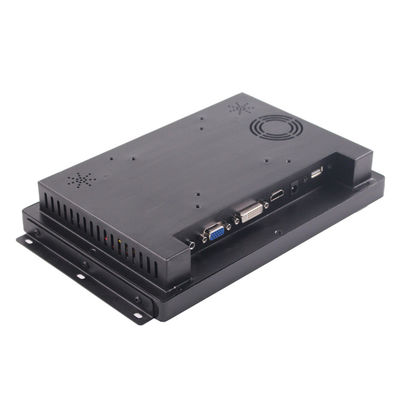 10" panel táctil plano del perfil de aluminio del monitor de la pantalla táctil
