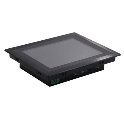 monitor industrial del soporte del panel de 24V 350nits 1024x768 8 pulgadas