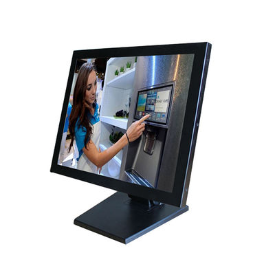 Monitor capacitivo PCAP de la pantalla táctil 350nits del metal el 17in