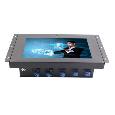 ” PC impermeable 350nits del panel IP65 Fanless 10,1 con 5MP Webcam