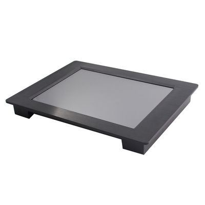 Monitor DC24V VESA de la pantalla táctil del arte del CNC del panel 250nits de la aleación