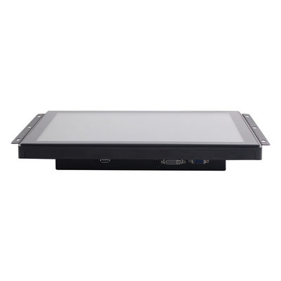 VGA DVI 15" monitor 1000nits del tacto del marco abierto 1024x768