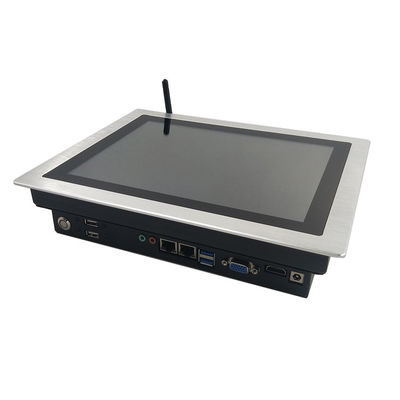 Ordenador industrial Intel J1900 del soporte del panel del OS 250nits de Ubuntu