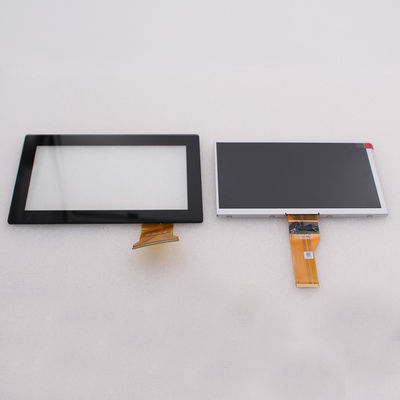 pulgada capacitiva 500nits de la PC 7,0 del panel táctil de 1024x600 RGB TFT