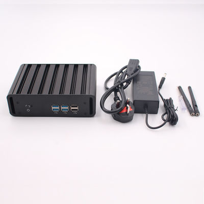 PC Fanless Linux VGA WiFi Gigabit Ethernet HTPC del ITX de 2 corazones MINI