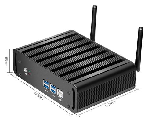 2.7Ghz tipo SSD de la PC I7 7500U VGA HDMI 128G del ITX de C HTPC Linux MINI