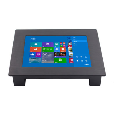 Bisel de aluminio resistente integrado x768 del monitor 8 de la pantalla táctil en 1024