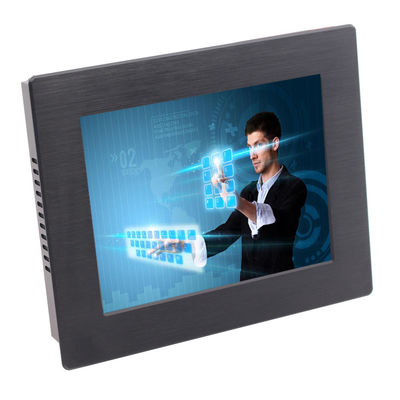 FCC rugosa resistente del monitor IP65 del tacto de VESA 1024x768 para el quiosco