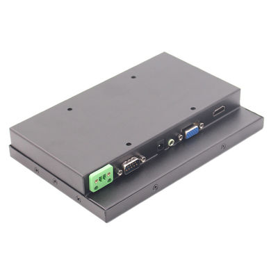 VESA caja metálica capacitiva 24VDC del monitor del tacto de 10,1 pulgadas