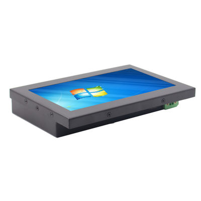 VESA caja metálica capacitiva 24VDC del monitor del tacto de 10,1 pulgadas