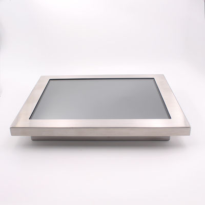 19 monitor IP67 inconsútil 18W HDMI del panel LCD de la pulgada SS304 1280x1024