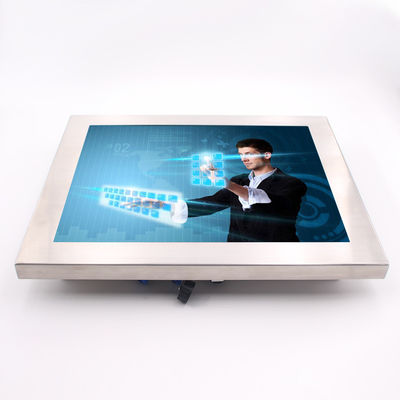 19 monitor IP67 inconsútil 18W HDMI del panel LCD de la pulgada SS304 1280x1024