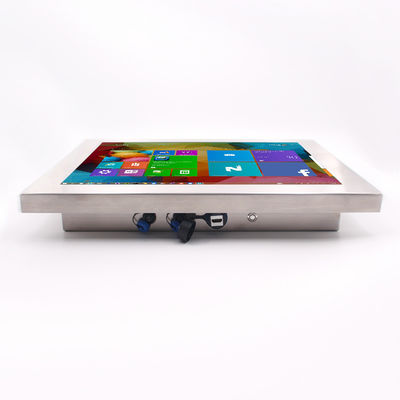 la prenda impermeable Lcd de 250cd/m2 SS304 IP65 exhibe 1280x1024 con HDMI