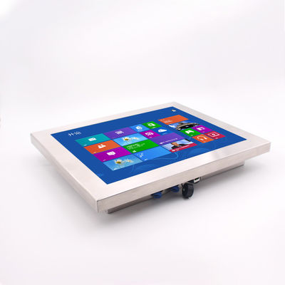la prenda impermeable Lcd de 250cd/m2 SS304 IP65 exhibe 1280x1024 con HDMI