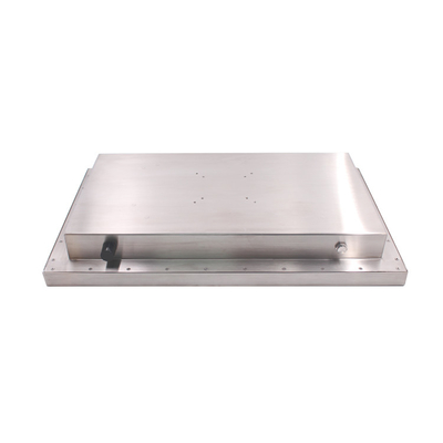 Marco impermeable Fanless de la PC 1.5m m del panel SUS304 21 FCC llena de la pulgada IP67 PoE
