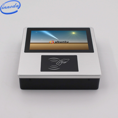 PC de Industrial Touch Panel del lector del RFID FCC PoE 7&quot; de 10 milisegundos soporte de la pared
