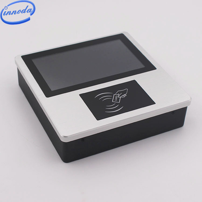 PC 1000nits 1024*600 del panel táctil del POE Linux de 7 pulgadas con el lector del RFID