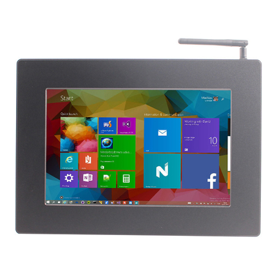 10&quot; frente IP65 AIO al aire libre HMI de la PC del panel táctil de Linux para el quiosco