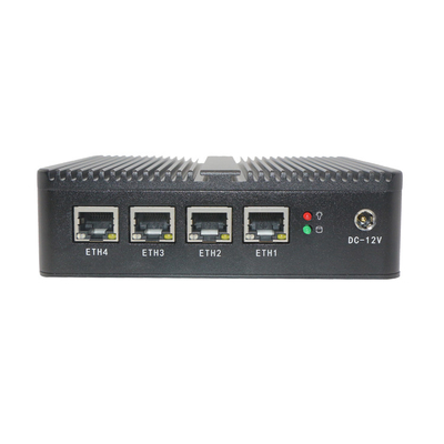 4 exhibición de enfriamiento Fanless Nuc de la ayuda 1080P de la MINI PC HDMI del ITX del Lan