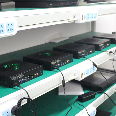 4 exhibición de enfriamiento Fanless Nuc de la ayuda 1080P de la MINI PC HDMI del ITX del Lan
