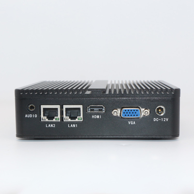 MINI aleación de aluminio de enfriamiento pasiva de la PC del ITX con el puerto de la exhibición de la informática de HDMI VGA