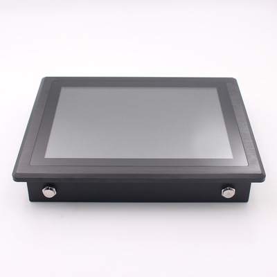 El bisel de aluminio Lcd al aire libre exhibe la prenda impermeable 350cd/M2 del 12.1in