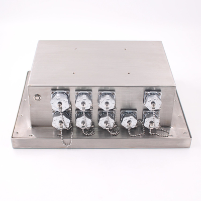 NFC impermeable de la pulgada RFID de la PC SUS304 10 del panel 350cd/M2 con Ethernet RS232