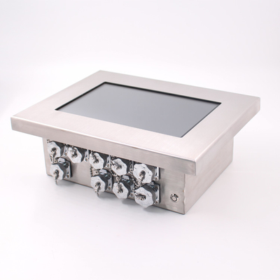 Exhibición al aire libre WIFI RJ45 de SS304 LCD 10,1 pulgadas para NFC del RFID