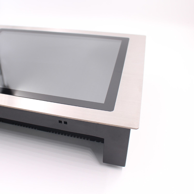 1024×768 integró el bisel de aluminio rugoso PCAP de la PC 300cd/m2 del panel