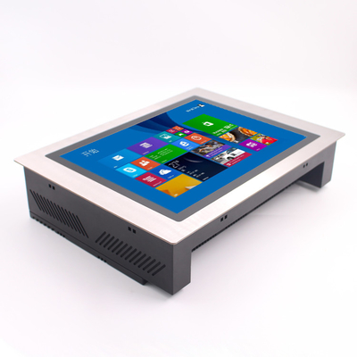 1024×768 integró el bisel de aluminio rugoso PCAP de la PC 300cd/m2 del panel