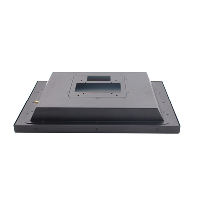PC Fanless VESA Embedded del panel del recinto del metal 15,6 pulgadas con el lector del código de barras