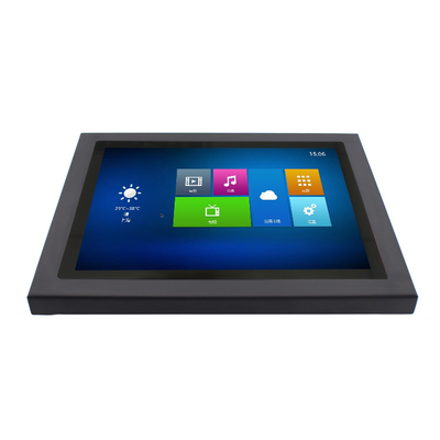 18W Lcd al aire libre exhiben 350nits 17 la antena de WIFI de la prenda impermeable del tacto de la pulgada PCAP