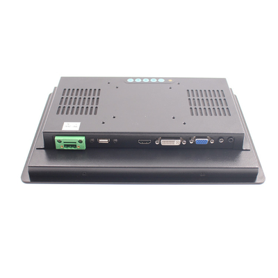 Tacto resistente rugoso de VGA DVI 350nits del monitor LCD del frente IP65 para el quiosco